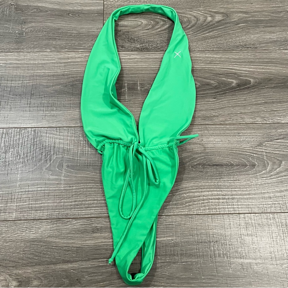 NWOT Boutine X Los Angeles Retro One Piece Bright Green Size Small